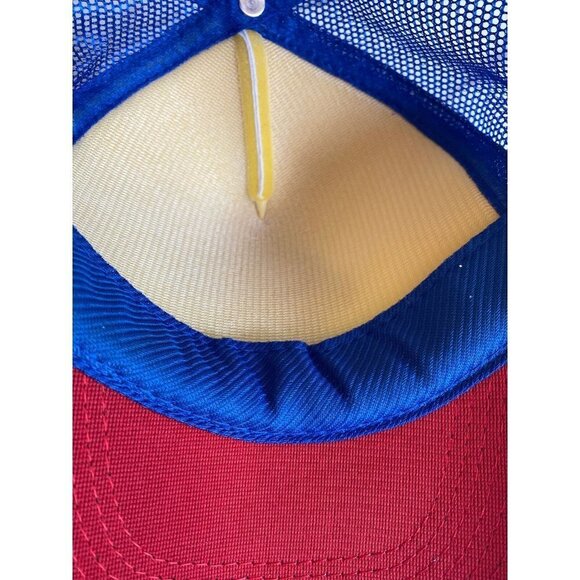 Foam Pabst Blue Ribbon Beer Trucker Hat Cap Snap Back - Picture 7 of 7